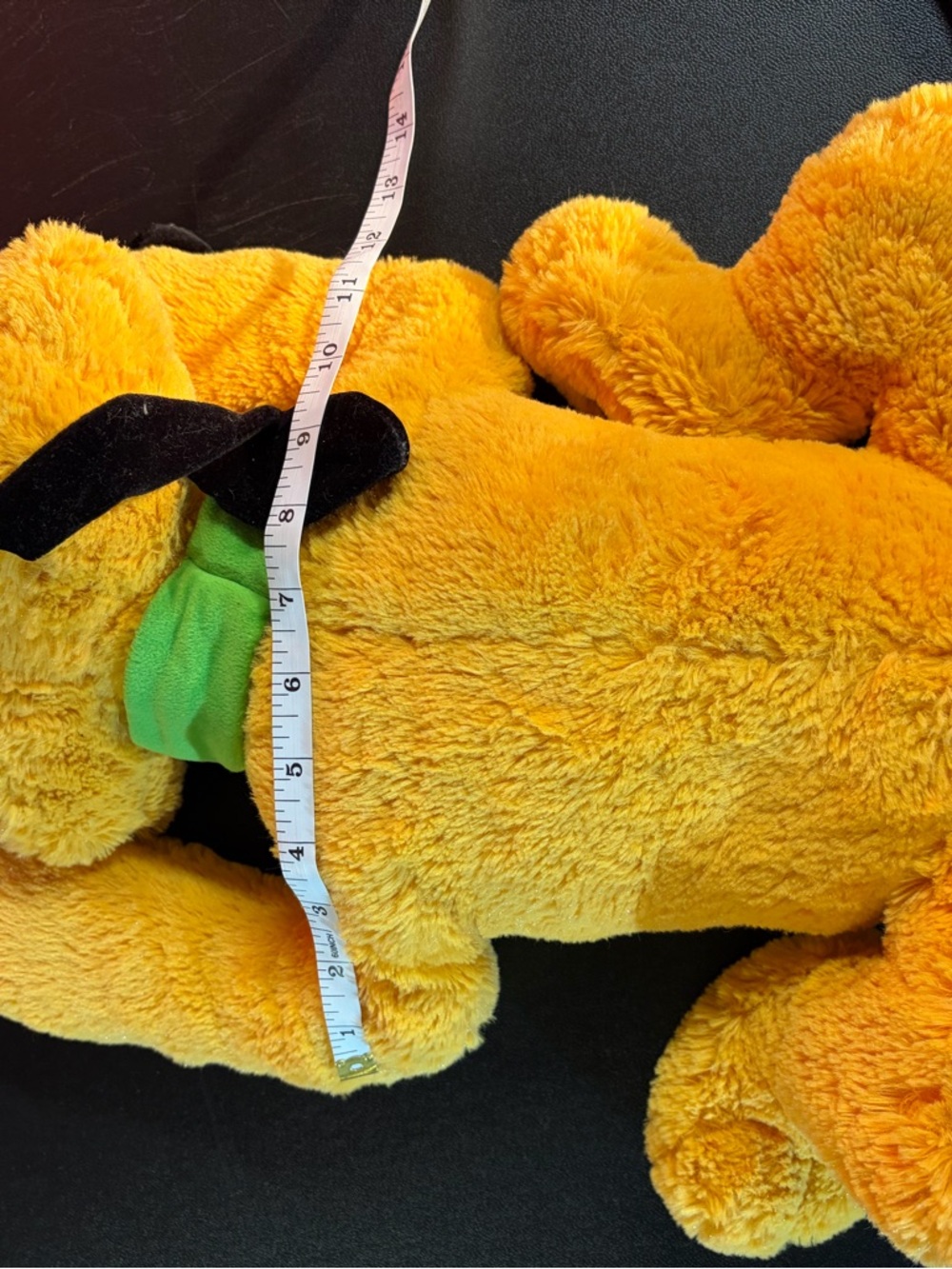 Disney Pluto Plush Toy Yellow and‎ Black - Picture 9 of 9